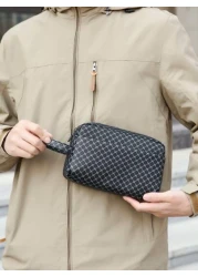 حقيبة يد رجالية بسيطة عصرية، حقيبة ورد قديمة أنيقة، حقيبة مربعة صغيرة للرجال الأنيقة، حقيبة قابض عملة صغيرة ل