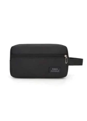 Fashionable Casual Student Clutch Bag Black Bag Hand Bag Office Supplies Vintage Gift Storage Men Gift Gift For Husband Valentines Gift Summer Bag For School Christmas Scream Men Bag Wallet Hand Bag M