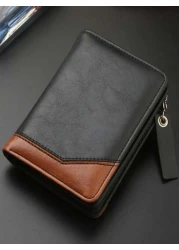New Arrival Men s Retro Lightweight Short Wallet With Multiple Card Slots For Daily Use Men Bag For Men Men Wallet Hand Bag Men Travel Winter Purse Wash Bag Old Money Vacation Vintage Coin Purse Leath