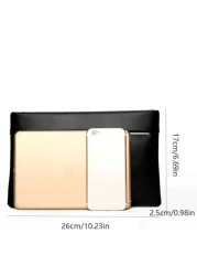 Men s Large Capacity Business Casual Envelope Clutch Bag Suitable For Mobile Phone And Coins Black Bag Hand Bag Vintage Gift Gift Valentines Gift Men Wallet Hand Bag Travel Winter Purse Wash Bag Old M