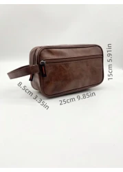 Waterproof Storage Bag Washing And Rinsing Storage Bag Large Capacity Tool Kit Waterproof Storage Bag Men Clutch Bag Men Handing Bag Men Wrist Bag Toiletry Storage Bag Large Capacity Kit Portable Belo