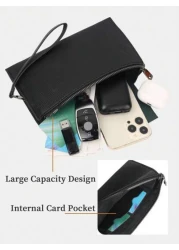 حقيبة مقاومة للماء متعددة الاستخدامات، منظم حقيبة المال والبطاقات والهاتف الخلوي، حقيبة سفر ومدرسية ومكتبية