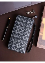 HOVI S Multi Functional Business Men s Clutch Bag Large Capacity Double Zipper Design With Card Slots Ideal Gift For Men On Holidays Anniversaries