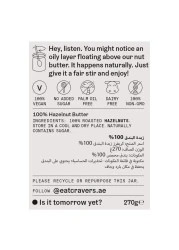 Cravers Super Nutritious Hazelnut Butter 250g