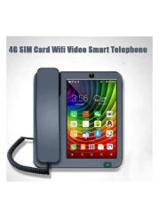 Smart Android 6.0 Videophone with 4G SIM Network Tablet-Style Wireless Videophone with HD Video Calling, Globe Connectivity