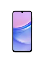 سامسونغ A15 هاتف ثنائي الشريحة، RAM سعة 6 غيغابايت، 128 غيغابايت، يدعم 4G LTE - أزرق فاتح