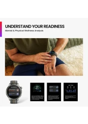 Amazfit Balance Smart Watch, AI Fitness Coach, Sleep &amp; Health Tracker With Body Composition, GPS, Alexa Built-In, Bluetooth Calls, 14-Day Battery, 1.5" AMOLED Display, For Android/iPhone, Black