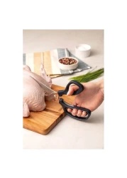 Tramontina Professional Stainless Steel Carving Kitchen Scissors Black 20cm