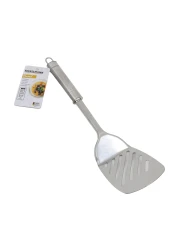 Fackelmann Opal Stainless Steel Slotted Turner Silver 33cm