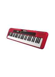 Casio CTS-200 Keyboard with Adaptor Red