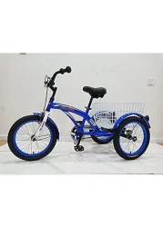 Classic 16 Inch Tricycle, Blue, 100% Assembled