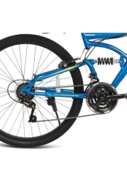 ITG Mogoo Aviator Dual Suspension MTB Bike 21 Speed 26 Inch, Blue