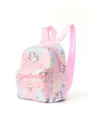 Girls Rainbow Quilted Design Novelty Bag