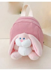 حقيبة ظهر للأطفال برسوم متحركة وحقيبة أطفال صغيرة جذابة وخفيفة الوزن وللسفر