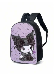 Sanrio 3D Fully Printed Cartoon 3 Piece Backpack Primary School Bag Children s Lunch Bag Pencil Bag Set Anime Kawaii Cartoon School Bag For Travel Storage Bag Makeup Bag Cosmetic Bag Vacation Organize