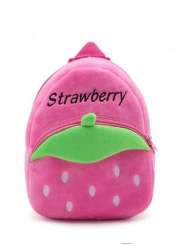 حقيبة ظهر كارتون قطيفة محمولة ، حقيبة كتف للحرم الجامعي ، حقيبة ظهر صغيرة