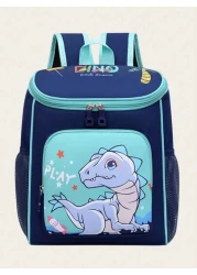 حقيبة ظهر أطفال جنسيات متعددة بتصميم ديناصور كرتوني جديدة ذات سعة كبيرة