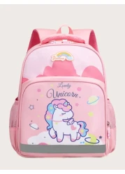1 Cute Cartoon Style Backpack New Cute Unicorn Cartoon Children s Backpack Unicorn Design Shoulder Bag Girls School Bag Hundreds Of Casual College Style Backpack Super Cute Dinosaur Cartoon Print Nylo