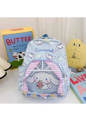 Sanrio حقيبة ظهر سعة كبيرة، كولومي، كلب القرفة، ميلودي ثلاثة أنماط، التصميم الشفاف للحقيبة، أكثر سهولة في رؤية ا