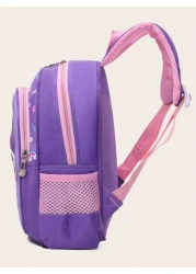 Sanrio Sanrio New Cute Cartoon Kuromi Pattern Backpack School Backpack Travel Backpack