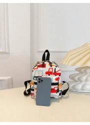 حقيبة ظهر أطفال صغيرة مصممة بطريقة كرتونية بطبعات الديناصور و اليونيكورن اللطيفة، مدرسية رياض الأطفال حقيبة