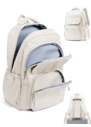 New School Backpack Laptop Backpack Fits 14 15 6 Inch Notebook For Girl Boy Lightweight Durable School Bookbag Water Resistant Schoolbag Book Bag