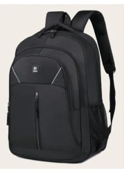 New Lightweight Laptop Backpack Suitable For School And Travel Adjustable Shoulder Straps Multi Compartment Design Durable Polyester Casual Backpack For Men Women With Secure Zipper Closure Student Ba