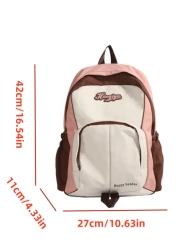 Back To School Classic Style All Match Fashionable Casual Versatile Large Capacity Simple Durable Portable Travel Backpack Suitable For Any Occasion