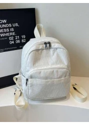 1pc Back To School Backpack Fashionable And Casual Backpack Large Capacity Backpack Suitable For Daily School Very Suitable For Campus Classes Taking Pictures Birthday Gifts Suitable For Daily Shoppin