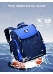 Kids School Backpack For 8 12 Years Old Waterproof Lightweight Casual Backpack For Elementary Students 3rd 6th Grade Large Capacity Bookbag For Boys And Girls