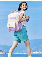 New Children s Schoolbag For Primary Students 6 12 Years Old Girls Shoulders Backpack 1 6 Grades Multi Color Cute Waterproof Lightweight Girls Large Capacity Children s Bag