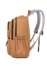 1 Cute Giant Kapibara Pattern Contrast Color Backpack Suitable For Teenagers Large Capacity Lively Student Bag With Multiple Pockets Fashion School Bag Handbag Personalized Lightweight School Backpack