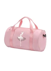 1pc New Round Shape One Shoulder Dance Bag Nylon Latin Ballet Dance Backpack