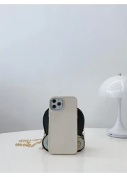 حقيبة كتف من الجلد الاصطناعي PU للبنات على شكل تيجان الأميرات الكرتونية