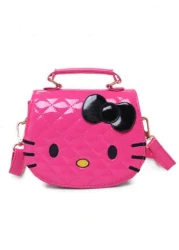 Sanrio Girls Cute Cartoon Shoulder Bag Waterproof Crossbody Bag Fashion Anime Handbag Birthday Gift Sweet And Cute Designs Birthday Gifts Party Gifts Halloween Gifts Easter Gifts Christmas Gifts