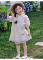 1pc Girls Handmade Faux Pearl Beaded Purse With Pearls Decoration Mini Flap Bag With Elegant Princess Style Suitable As Summer Festival Gift Or Daily Wear