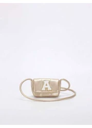 1pc A Z Letter Diy Casual Fashion Simple Shoulder Crossbody Small Shoulder Bag Fashionable Small Square Bag Simple Western Style Niche Handbag Cute Casual Shoulder Crossbody Bag Suitable For Attending