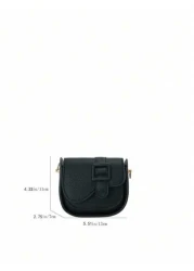 زنمان بني صغير رسول شخصي PU قابل للطي للفتاة ، مناسب للاستخدام اليومي