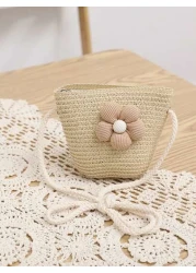 Girls New Arrival Cute Princess Petal Shoulder Bag For Outdoors Beach And Daily Use