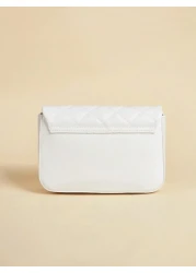 1pc Rhombic Quilted Square Simple Flap Shoulder Messenger Bag Suitable For Daily Party Travel Birthday Gift