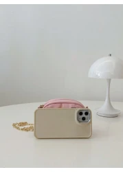 Embroidered Children s Shoulder Bag PU Leather Girls Crossbody Mini Bag