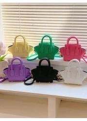 حقيبة الأطفال الجديدة بشكل أجنحة، سعة كبيرة، حقيبة كتف متنقلة، حقيبة بوسط عصرية، حقيبة أم وابنتها التي يمكنك