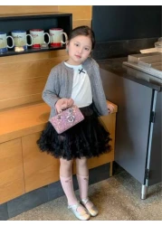 New Sequin European And American Style Pendant Chain Handbag Crossbody Bag Phone Pouch Mini Square Bag