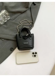 Fashion Mini PU Handbag And Shoulder Bag With Coin Purse For Girls