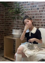 New Mini Sequin Shell Handbag Fashion Mini Tote Bag Shiny Small Crossbody Bag Ultra Small Purse