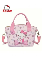 Sanrio قطعة واحدة حقيبة تسوق متعددة الإستخدامات اليابانية مع شخصيات هالو كيتي وكاريكاتير كيوت كينا مورول،حقيبة