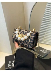 1pc Crocodile Pattern Jelly Bag Children s Handbag Coin Purse Pearl Crossbody Small Bag Exquisite And Fashionable Pearl Handbag Small Square Bag Suitable For Girls To Go Shopping Daily Use Attend Part