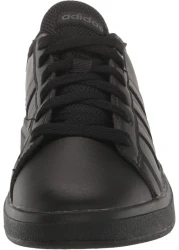 حذاء تنس للأطفال من أديداس أدفانتج – أسود