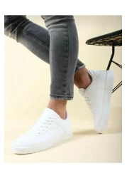 Stil Ayakkabim Unisex White Sneakers