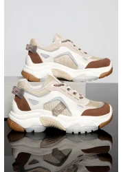 Dark Seer Ds Linda Beige Tan Women's Sneaker